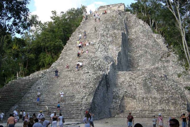 4. Pirámide Nohoch Mul en Cobá, Quintana Roo. Foto - Noticaribe