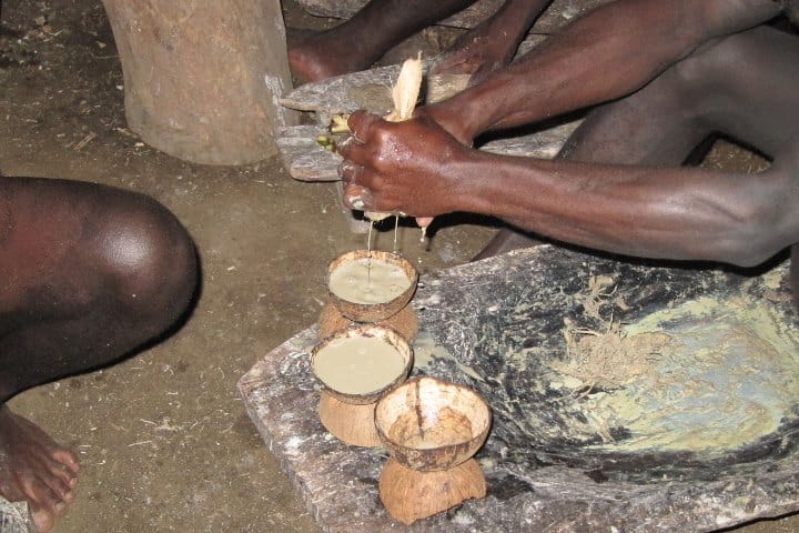 4. Preparación de kava en Vanuatu. Foto - thekavahousevanuatu