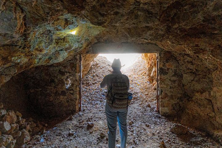 5. Mina en Mineral de la Luz. Foto - Archivo Guanajuato