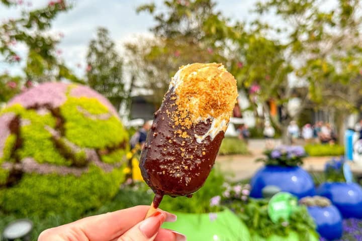 6. Barra de S'mores. Foto - Disney Food Blog