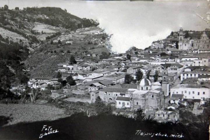 6. Foto antigua de Tlalpujahua. Foto - México en Fotos