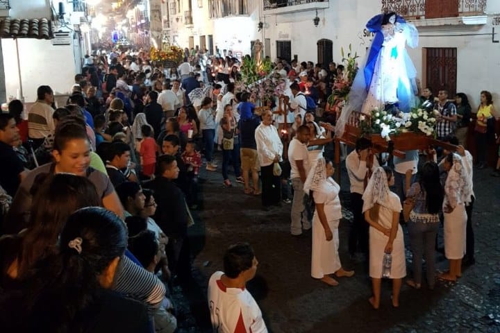 6. Procesión de las Vírgenes. Foto - @VisitTaxco (X)