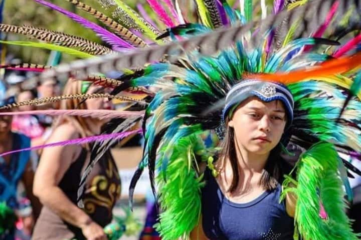 7. Mujeres de Mexticacán en el Desfile de Primavera, 2021. Foto - @mexticacan.jalisco (Instagram)