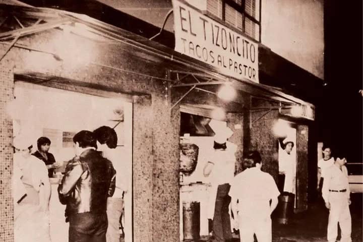 8. El Tizoncito, primera taquería de tacos al pastor en México. Foto - Revista Yucatán