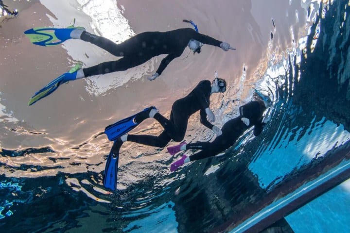 8. Practicantes de Snorkel en la Ciudad Hundida. Foto - Wondergifts