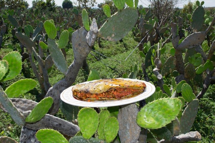 7. Penca rellena de choriqueso. Foto - Estado de Guanajuato, México (Facebook)