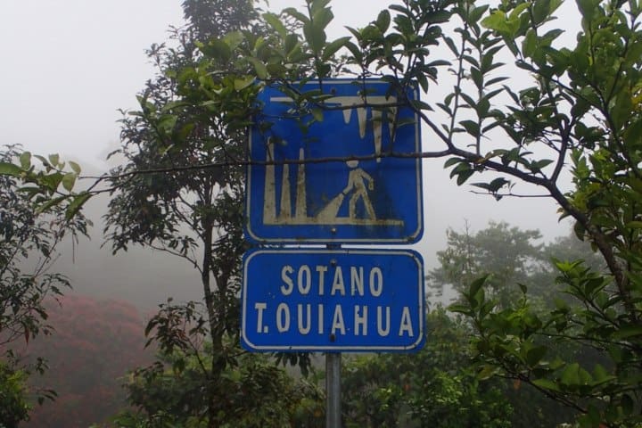 9. Letrero del Sótano de Tomasa. Foto - fat canyoners