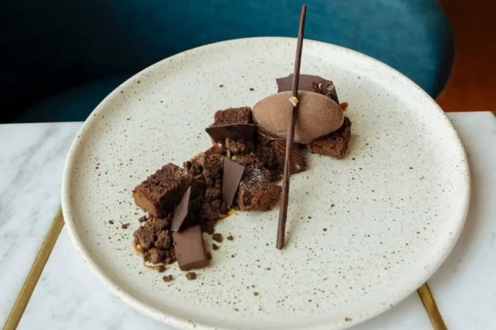 9. Festín Chocolat servido en Balta. Foto - @baltamexico (Instagram)