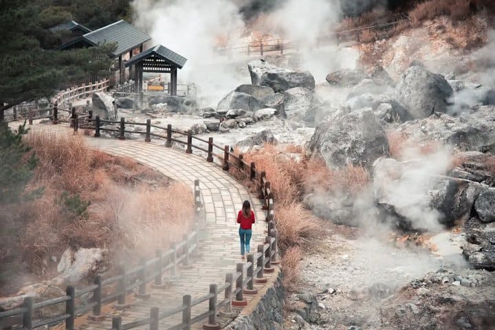 9. Visitante de Unzen. Foto - Visit Kyushu