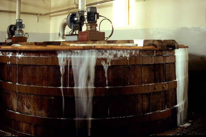 9. Proceso de fermentación. Foto - whiskyloversmadrid