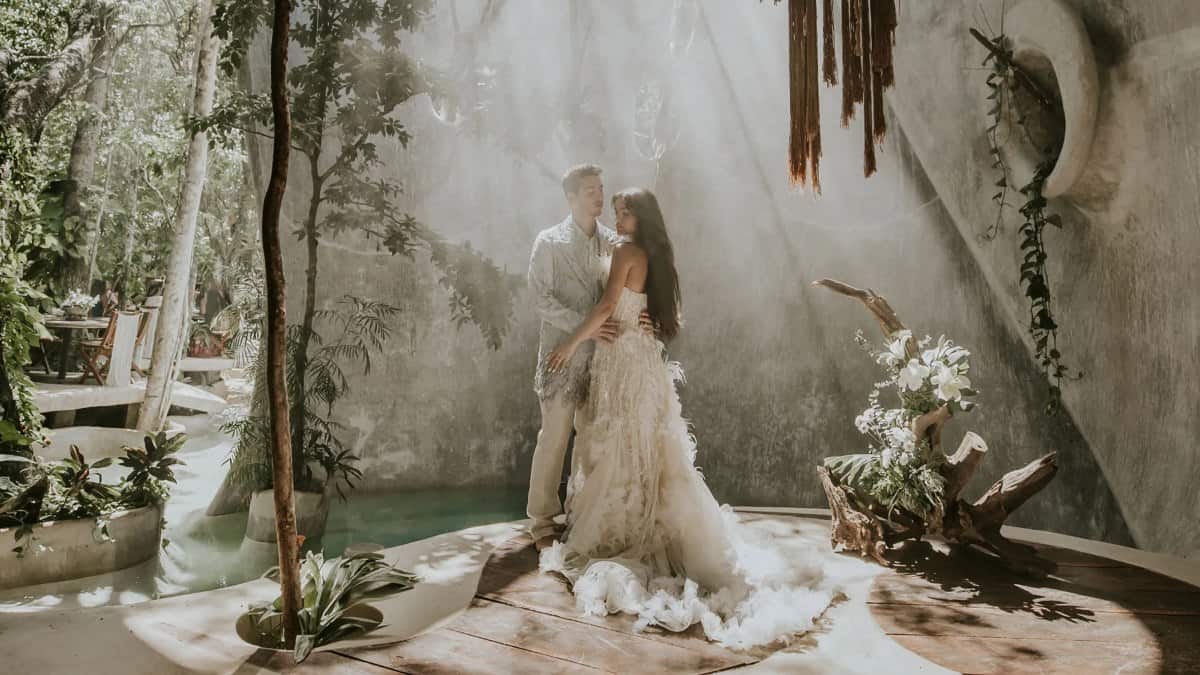 BODA EN AZULIK TULUM