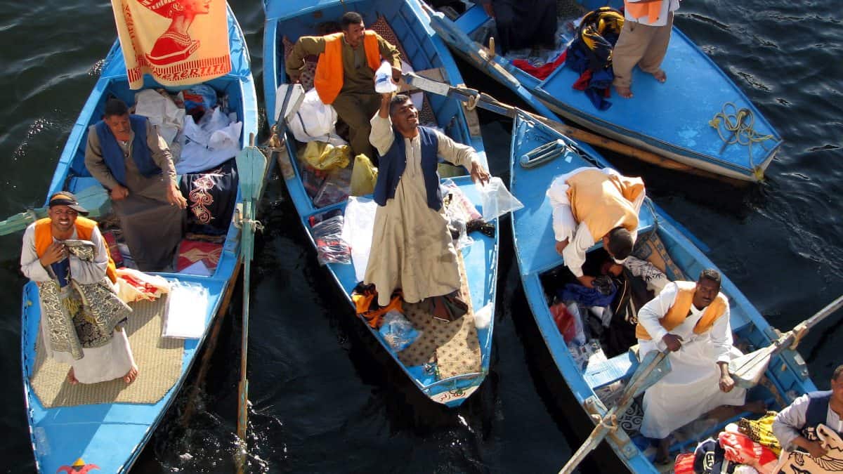 LOS PIRATAS DEL RÍO NILO