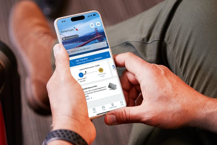 7. Celular en American Airlines. Foto - Aerolíneas Americanas