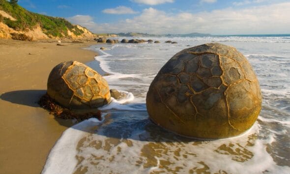 LAS MOERAKI BOULDERS DE NUEVA ZELANDA