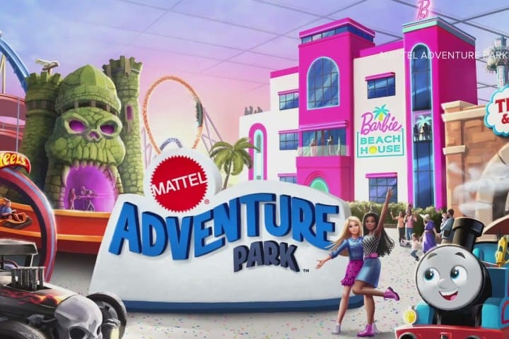 1. Anuncio de Mattel Adventura Park. Foto - 12News