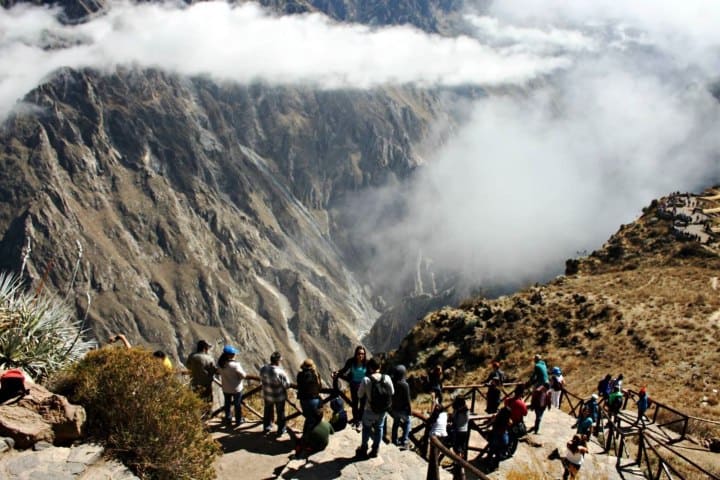 1. El Cañón del Colca. Foto - ANDINA