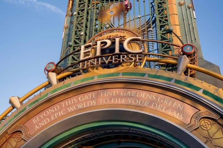 1. Entrada de Epic Universe. Foto - BlogMickey
