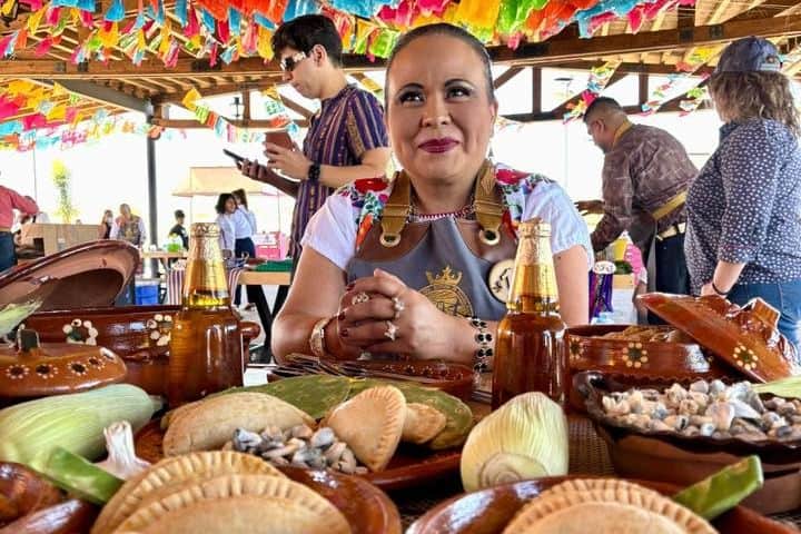 1. Antonia Ramírez, cocinera tradicional que representará a Los Lorenzos en en la gran final del 13° Encuentro de Cocina Tradicional. Foto - Turismo Guanajuato (Facebook)
