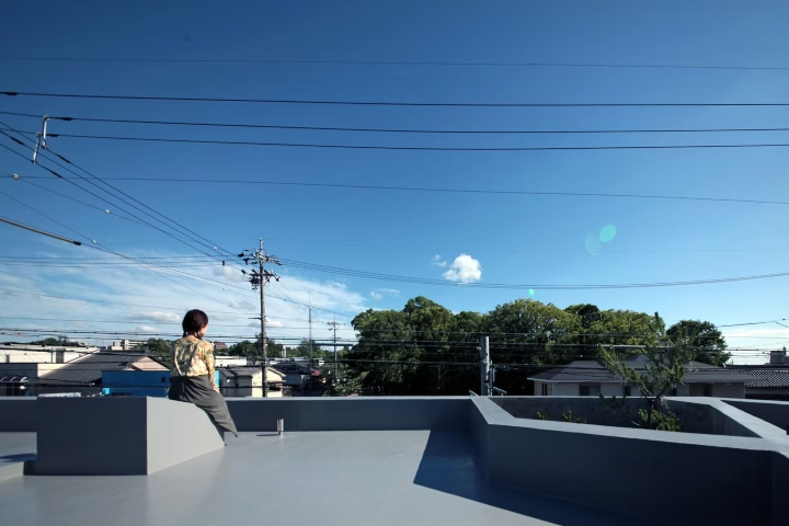 10. Techo de la Casa Kodo. Foto - 西口賢 建築設計事務所 (Oficina de diseño arquitectónico Ken Nishiguchi)