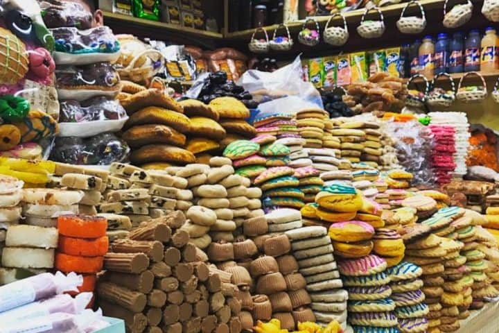 10. Dulces en el Mercado de Dulces y Artesanías Ámbar, en San Cristóbal de las Casas. Foto - @Sectur_Chiapas (X)