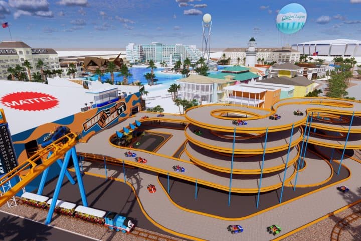 10. Concepto artístico de Mattel Adventure Park. Foto - The US Sun