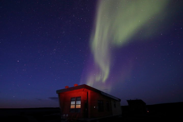 11. Auroras boreales en los Parques de Nunavik. Foto - Parcs Nunavik (Facebook)