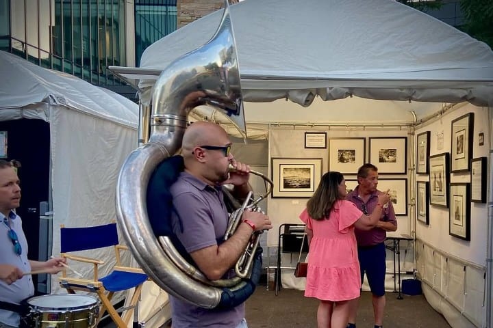 11. Noche de estreno del Festival de Cherry Arts. Foto - @michaeldrieger (Instagram)