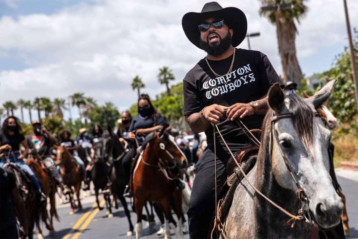 11. Cowboy en Compton. Foto - People.com
