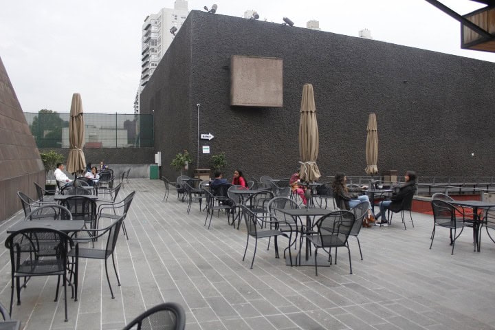 17. La terraza en la Cineteca. Foto - Cineteca Nacional (Facebook)