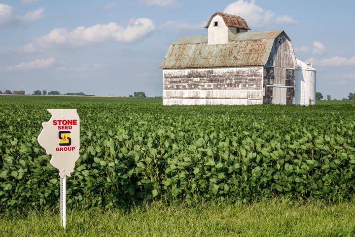 2. Granero en Tucola, Illinois. Foto - Alamy