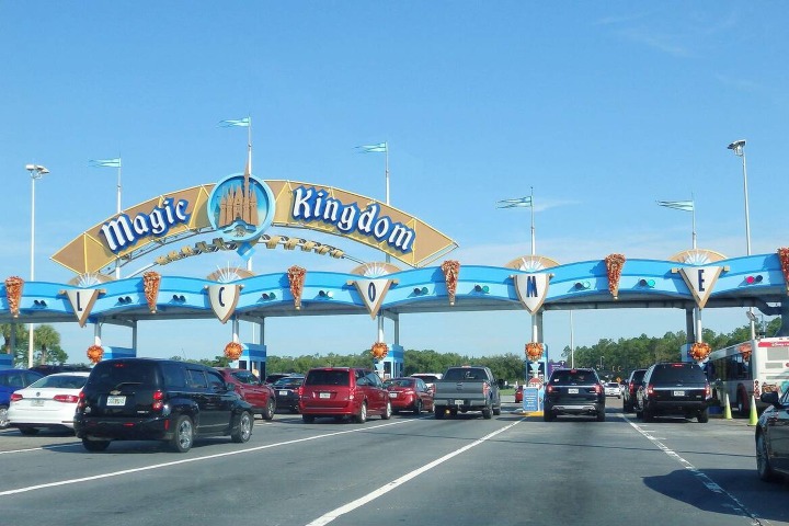 2. Entrada al Magic Kingdom. Foto - Alamy