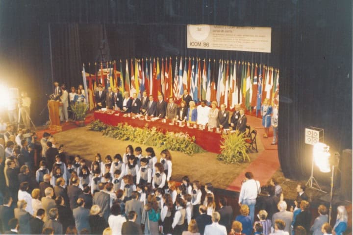 2. Conferencia general del Consejo Internacional de Museos, 1986, Argentina. Foto - International Council of Museums