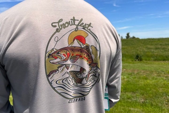 2. Sudadera deTroutfest. Foto - Colorado Trout Unlimited (Facebook)