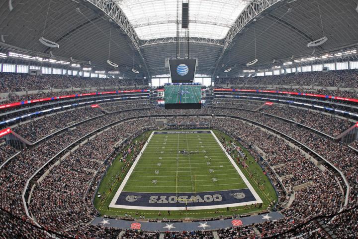 3. Estadio de Dallas, donde se celebraran los partidos de la Copa Mundial 2026. Foto - DFW Turf Solutions