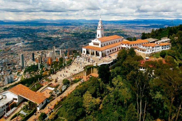 3. Iglesia del Señor de los Caídos en el Cerro Monserrate. Foto - Radio Nacional de Colombia