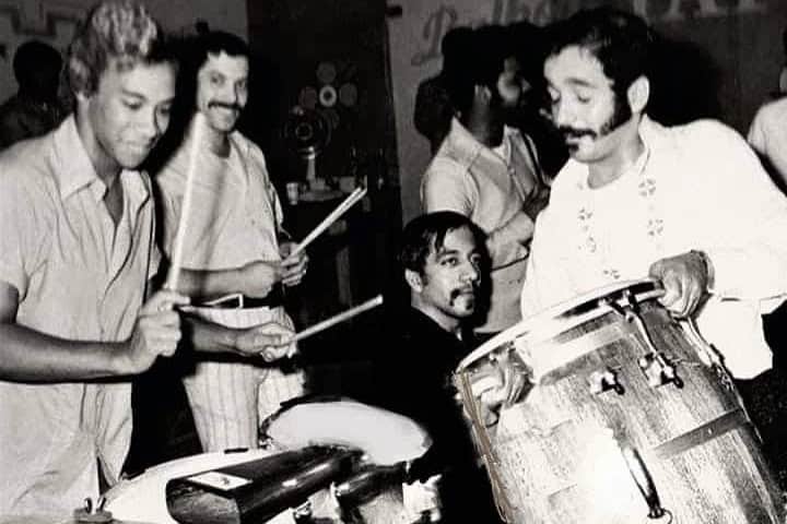 3. Orquesta de Willie Colón en los años 70. Foto - @LatinMusicPic (X)