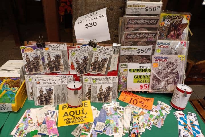 30. Productos en venta en el Museo de la Caricatura. Foto - Salvador Castro