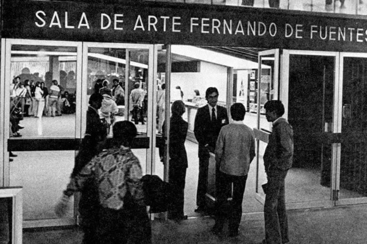 4. Sala de arte Fernando de Fuentes de la antigua cineteca en Tlalpan y Río Churubusco. Foto - Local MX