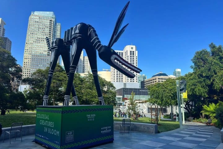 4. Exposición Alebrijes y Nahuales en Yerba Buena Gardens. Foto - @apagón (Instagram)