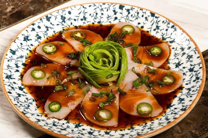 4. Sashimi servido en Bisstro Marina Premium, Sinaloa . Foto - @premiumbistromarina (Instagram)