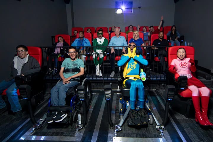 4. Cine 4D en Morgan´s Wonderland. Foto - Morgan's (Facebook)