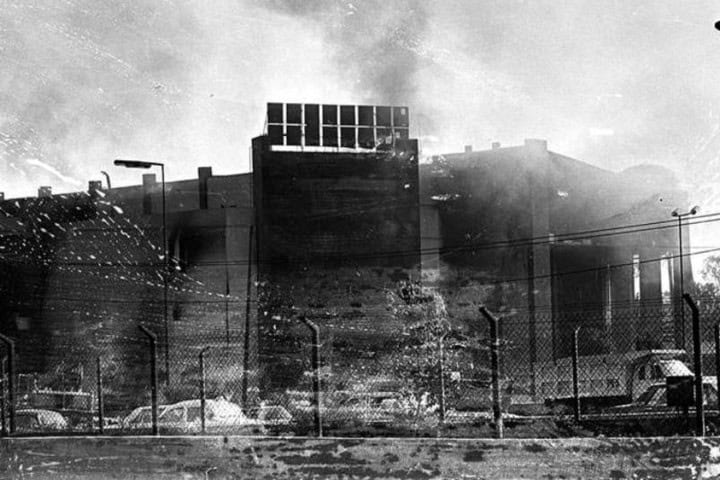5. Incendio de la primera cineteca. Foto - Capital 21 - CDMX
