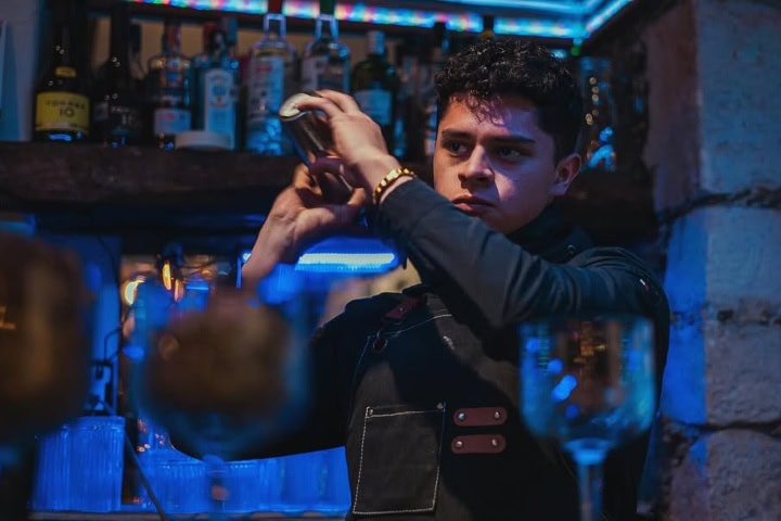 5. Bar tender Gerardo, invitado a Fuego y Sabor en Guanajuato. Foto - @gera_.hrdz14 (Instagram)