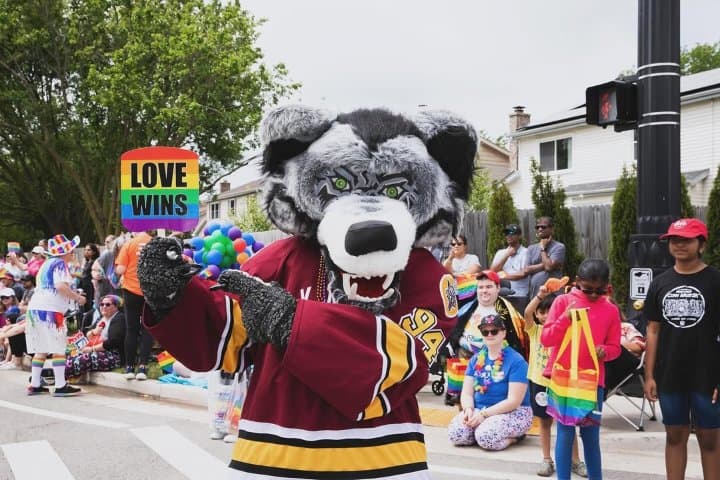 5. Marcha LGBTQ+ en Buffalo Grove. Foto - @bg_pride (Instagram)
