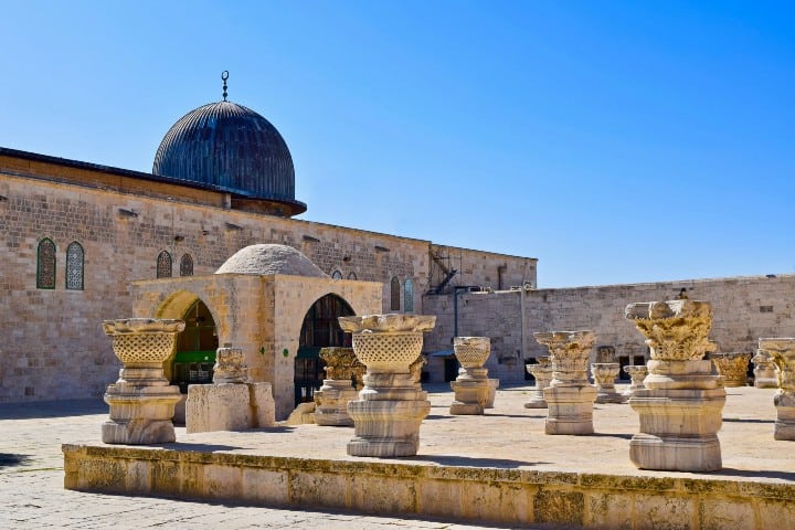 5. Mezquita Al-Aqsa en Jerusalén. Foto - ARW Travels