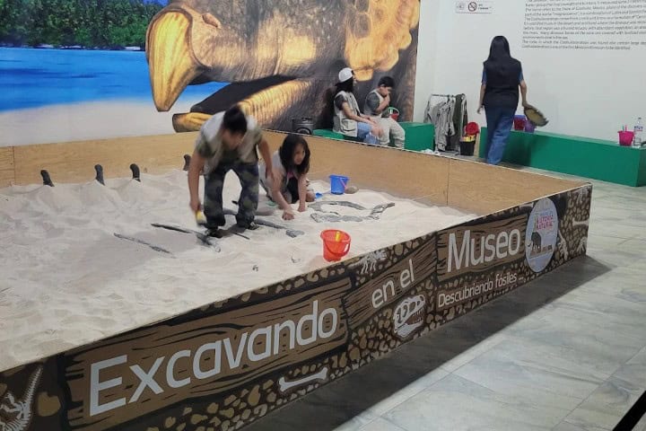 5. Niños jugando en el Museos de Historia Natural de Ecatepec. Foto - Brenda Escamilla (Google)