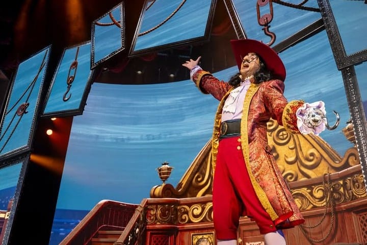 5. El villano Capitán Garfio en Disney Villains: Unfairly Ever After . Foto – drewthedisneydude (Instagram)