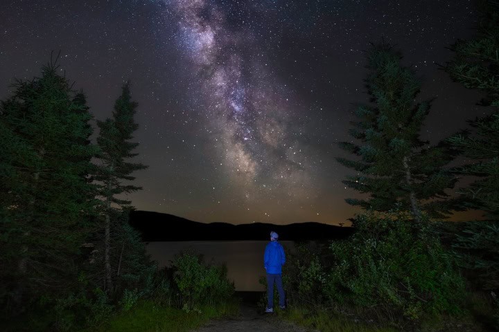 6. Viajero en Mont-Tremblant. Foto - Parc national du Mont-Tremblant (Facebook)