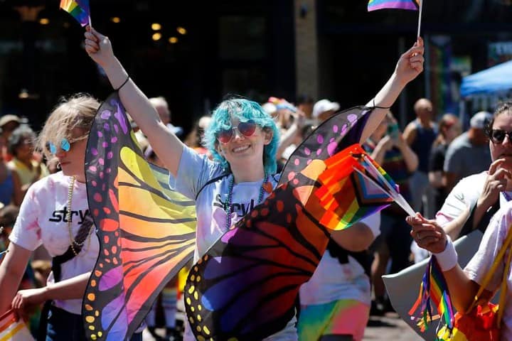 6. Woodstock PrideFest Parade, Illinois, 2024. Foto - Shaw Local