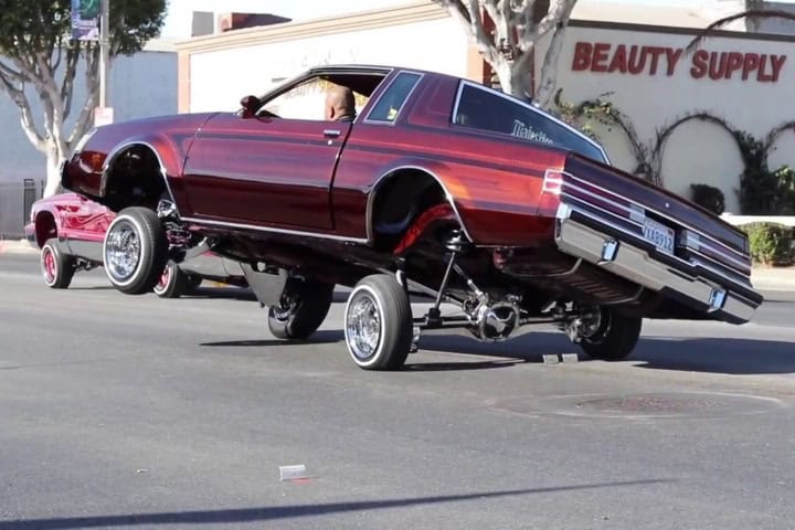 6. Lowriders en Compton, 2017. Foto - Alphonso Duncan (YouTube)